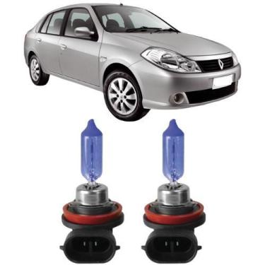 Imagem de Super branca farol milha renault symbol 2009 ate 2013 - VELOX TIGER SH
