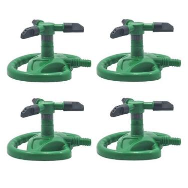 Imagem de Aspersor Irrigador Para Grama Jardim 360 Graus Sprinkler - - Kadê, 4x