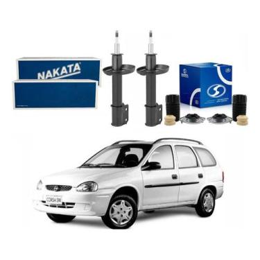 Imagem de Kit Amortecedor Dianteiro Corsa Wagon 1.0 1.6 1997 A 2002 - Nakata