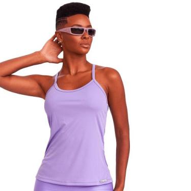 Imagem de Regata Caju Brasil Lite Classic Roxo Lavanda, M