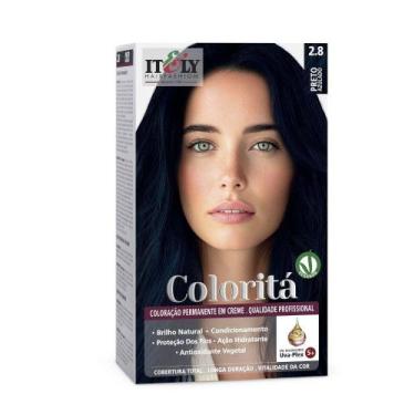 Imagem de Tintura Itely Colorita 2.8 Preto Azulado