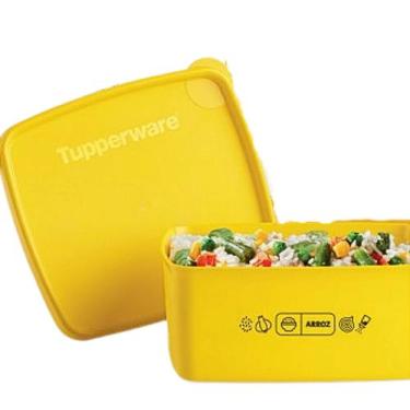 Imagem de Tupperware Jeitosinho Mix Arroz 400ml Amarelo