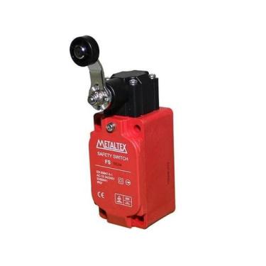 Imagem de Chave Fim De Curso Segurança 2nf+1na Rolete Fs5504 - METALTEX, 220V