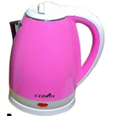 Imagem de Chaleira Eletrica 1.8L Ellegance Pink Inox 220V - CTMD
