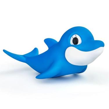Imagem de Brinquedo para Banho Golfinho em Vinil Macio Sea Family Puff - Puff To