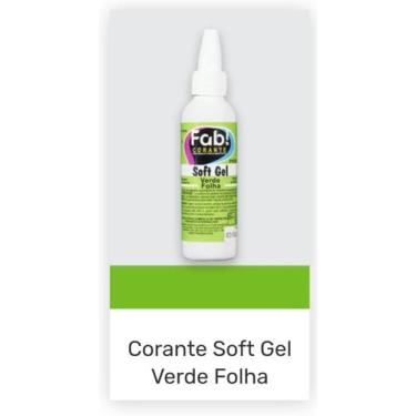 Imagem de Corante Soft Gel Verde Folha - FAB , 25g