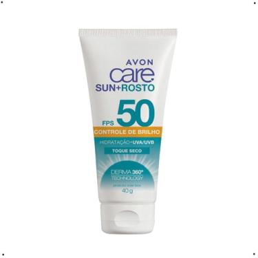 Imagem de Protetor Solar Avon Care Sun Rosto FPS 50 Controle De Brilho