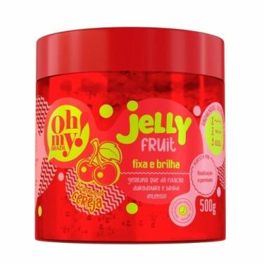 Imagem de Jelly Fruit Fixa e Brilha 500gr Oh My! Brazil
