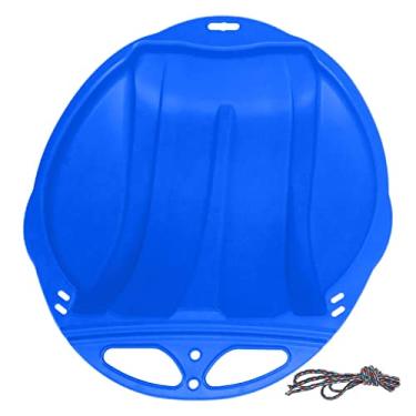 Imagem de YIJU Trenó, trenó durável para crianças ao ar livre, de, tobogã de snowboard, azul