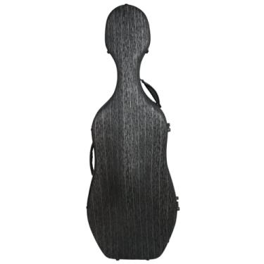 Imagem de Estojo Case Fibra de vidro Cello Violoncelo 4/4 Orquezz Luxo Preto