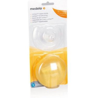 Imagem de Protetor De Mamilos Em Silicone Com Protetor Tam P - Medela