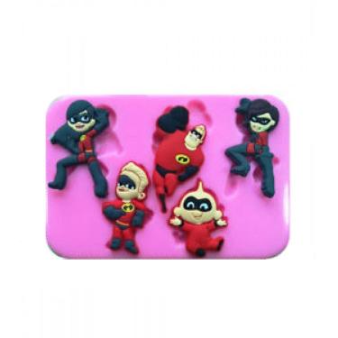 Imagem de Molde De Silicone Os Incríveis