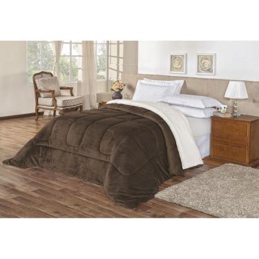 Imagem de Coberdrom Casal Padrão Everest Sherpa Tipo Lã De Carneiro