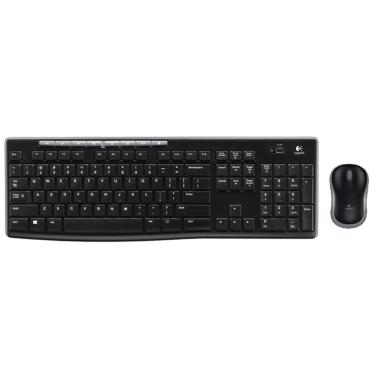 Imagem de Kit Teclado+Mouse s/fio MK270 - Logitech