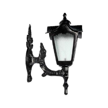 Imagem de Luminária Colonial Madri Menor Com Braço em Alumínio 45cm