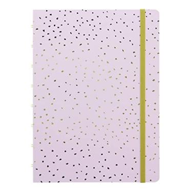 Imagem de Filofax Caderno recarregável, tamanho A5, coleção de confetes, 21 cm x 14,6 cm, quartzo rosa (B115118U)