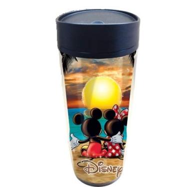 Imagem de Disney Caneca de viagem Sunset Two Mickey Mouse Minnie Mouse 530 ml