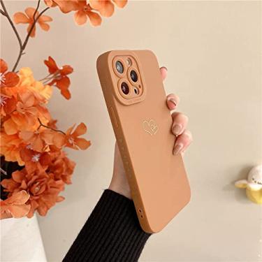 Imagem de Capa de telefone com moldura de coração de amor macio doce para iphone 11 12 13 pro max x xr xs max 7 8 plus capa à prova de choque de proteção de lente, iu6876bn, para 7 plus ou 8 plus
