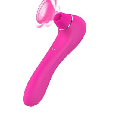 Imagem de Vibrador Com Sucção Clitóris Estimulador de Língua Oral Brinquedos Sexuais Para Adultos 20 Modos Diferentes Zatla (Rosa)