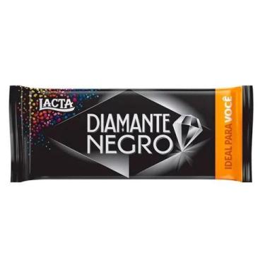 Imagem de Chocolate Em Barra Diamante Negro 90G 17 Unidades - Lacta