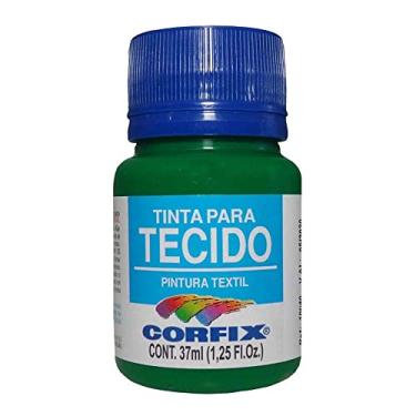 Imagem de Tinta para Tecido 37 ml Corfix Tons Azul/Verde/Marrom/Cinza Avulso VERDE CLARO 332