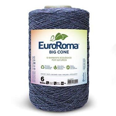 Imagem de Barbante Big Cone Colorido nº6 com 1,8kg EuroRoma - Cor 6000 Jeans