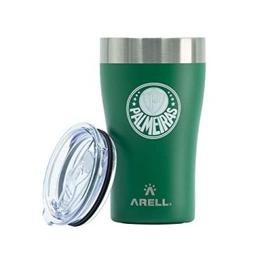 Imagem de COPO TÉRMICO DE CERVEJA ARELL COM ISOLAMENTO VÁCUO TULIP 500ML PALMEIRAS 01