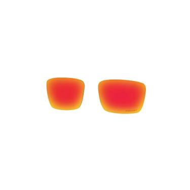 Imagem de Oakley Lentes de óculos de sol femininas retangulares de célula de combustível Aoo9096ls, Prizm Ruby Iridium, 60 mm
