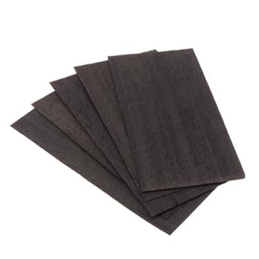 Imagem de shamjina Peças de Reposição Decorativas para Capas de Folheado de Guitarra Clássica 5 Peças, Madeira preta