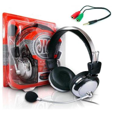 Imagem de Fone Ouvido Headset Headphone Com Microfone Gamer Pc Desktop