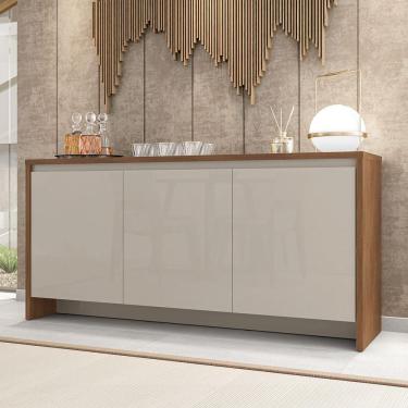Imagem de Buffet 03 Portas 01 Gaveta Madrid Cedro Off White Casa D