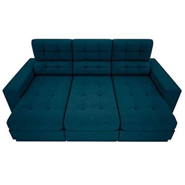 Imagem de Sofá 3 Lugares Jobim Retrátil e Reclinável Royal 2,05m