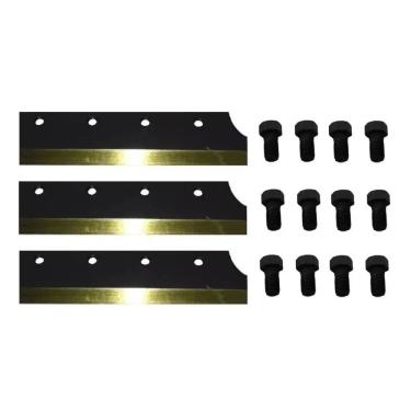 Imagem de Kit Jogo C/ 3 Faca + 12 Parafusos Ensiladeira Nogueira - En12/6600 -