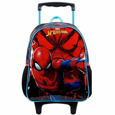 Imagem de Mochila de Rodinhas Infantil - 16 - Marvel - Homem-Aranha X2 - Xeryus
