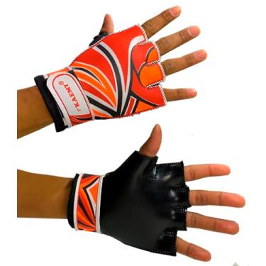 Imagem de Luva Futsal Infantil (Vermelho/Laranja, G)