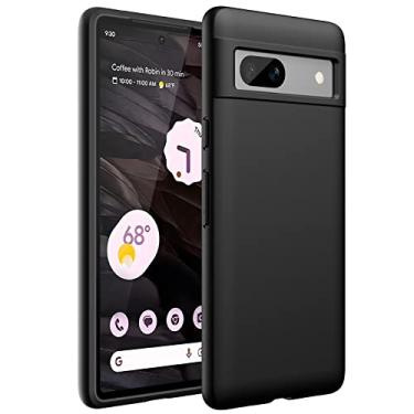 Imagem de JETech Capa Fina para Google Pixel 7a 6,1 Polegadas 2023, Case Capinha Suave TPU Fino Tampa com Acabamento Fosco e Choque-Absorção (Preto)