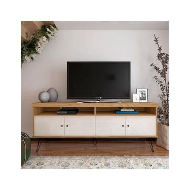 Imagem de Rack Artely Liberty com 160cm de Largura, 4 Portas, Ideal para TV de Até 65"