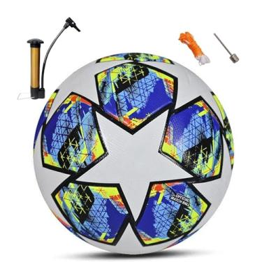 Imagem de RNNTK 2024 Champions League Football Fans Memorabilia Futebol Regular Nº 5 Bola, Tamanho 5