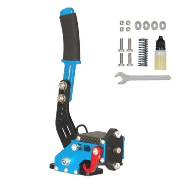 Imagem de Mkbve 14Bit PC USB Handbrake - Sim Racing Handbrake for Logitech G920 G29 G25 G27 T500 T300 FANATECOSW Dirt Rally(Blue Without Clamp)
