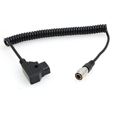 Imagem de ZBLZGP Cabo de alimentação macho D-Tap para Hirose de 4 pinos para dispositivos de som 688 644 633 gravador Zoom F8 F4 ZAXCOM