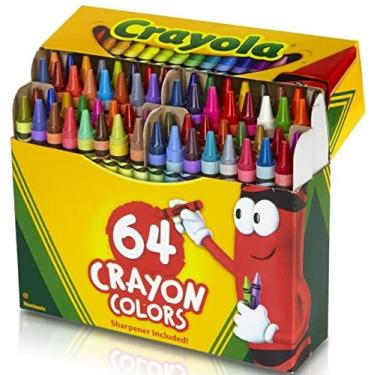 Imagem de Crayola Giz de cera 64 Ct (pacote com 3)
