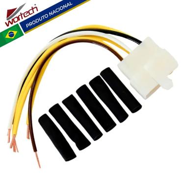 Imagem de Conector Regulador Retificador Vulcan EN 500C (96-09 LTD) Wortech