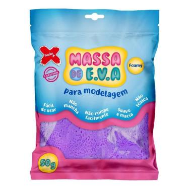 Imagem de Massa De Eva Make+ 50g Roxo