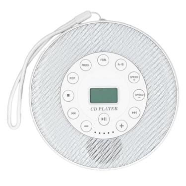 Imagem de Leitor de CD Portátil, Leitor de CD Compacto Com Conector de 3,5 Mm, Leitor de CD Com Leitor de CD Recarregável Anti-salto 1500mAh para CD CD RW MP3, para Casa ou No Carro