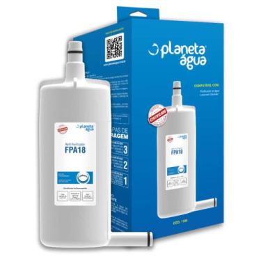 Imagem de Refil Filtro FPA18 Compatível com Purificador Gioviale Lorenzetti - Pl