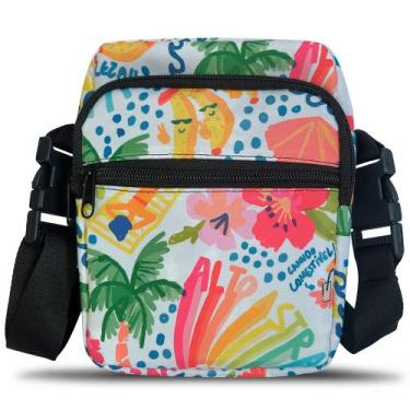 Imagem de Shoulder bag mini bag mochila Escolar Resistente Bem Espaçosa Faculdad