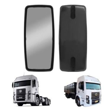 Imagem de Espelho Retrovisor p Mercedes-Benz Atron 1635 Inteiro Plano - Fabbof