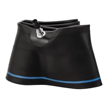 Imagem de Tubo interno de motocicleta 4.10/4.60-18 adequado para 110/80-18, 110/90-18, 120/80-18 TR4 haste de válvula reta padrão pneu interno para aplicações urbanas e off-road, tubo de equilíbrio de