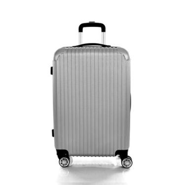 Imagem de Mala de Bordo Viagem Pequena ABS + PC - (55 x 35 x 22cm) C/ 4 Rodinhas