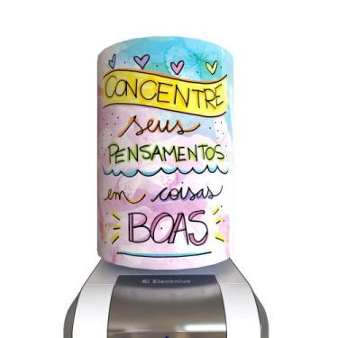 Imagem de Capa Para Galão De Água Concentre Seus Pensamentos 20 Litros - Novadec